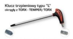 Ključ Torx - rezistorx  sa T-ručicom T25 ASTA